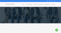 Desktop Screenshot of hiringequations.com
